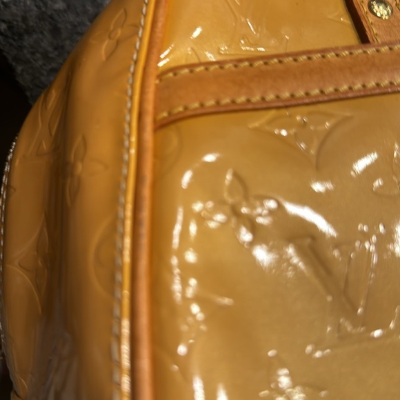 🌺⚜️New Listing-Louis Vuitton Gold Vernis Thompson Square Tote⚜️⚜️ - Picture 12 of 13
